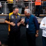 Riccardo Patrese, Zak Brown