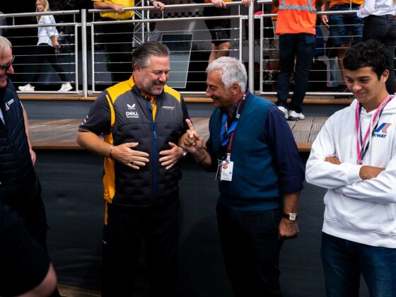 Riccardo Patrese, Zak Brown