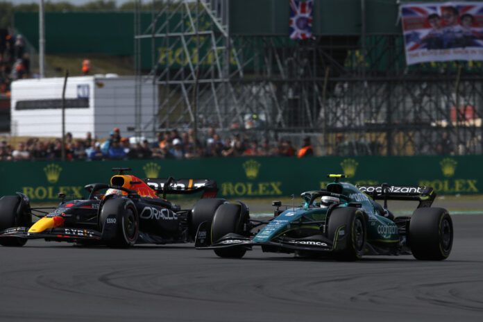 Max Verstappen, Red Bull, Sebastian Vettel, Aston Martin, Brit Nagydíj