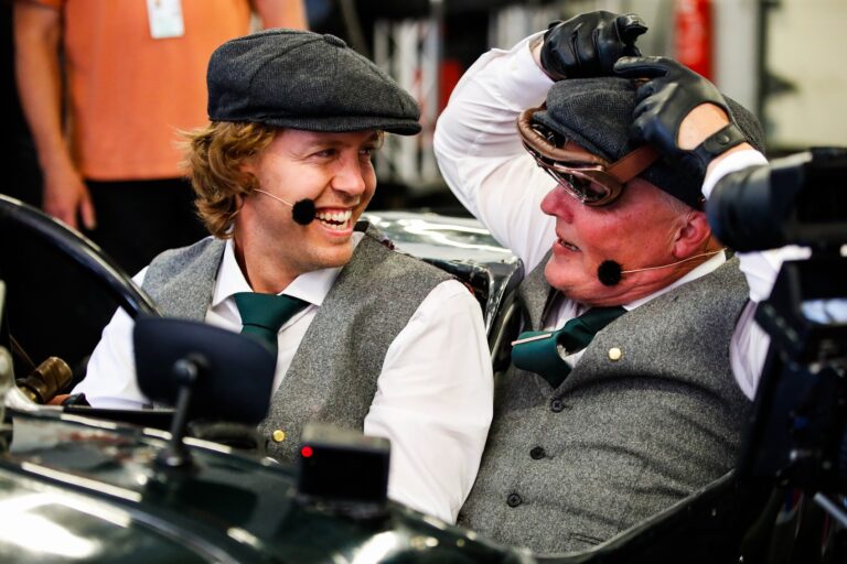 Sebastian Vettel, Johnny Herbert