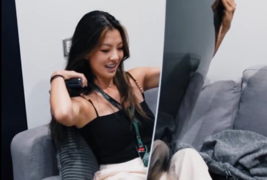 Alex Albon lebukott a barátnője előtt