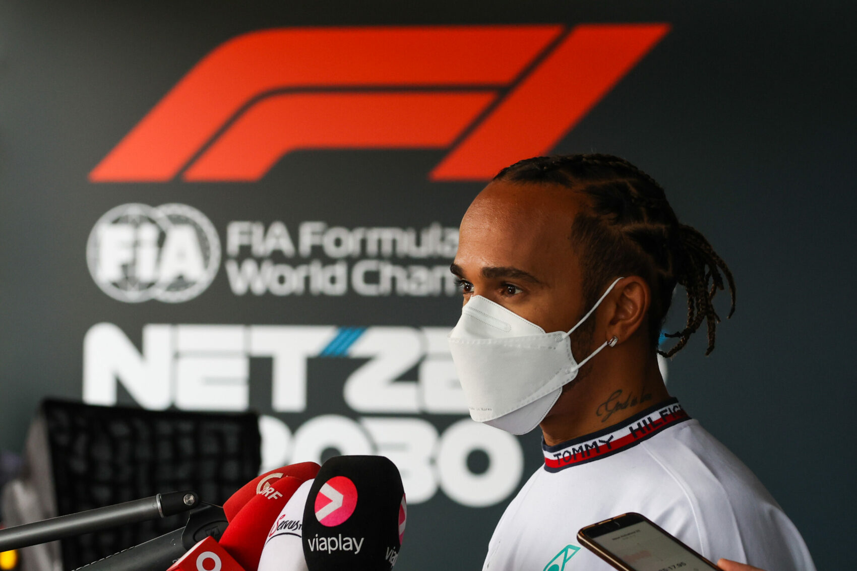 Lewis Hamilton, Mercedes, Osztrák Nagydíj
