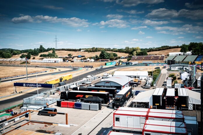 Hungaroring paddock