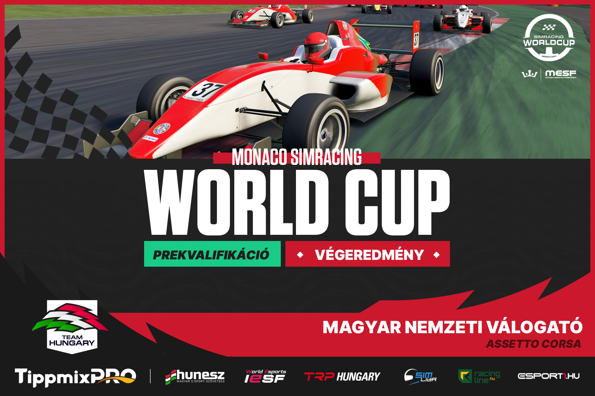 Eldőlt: ők mehetnek a Sim Racing World Cup kontinentális döntőjére