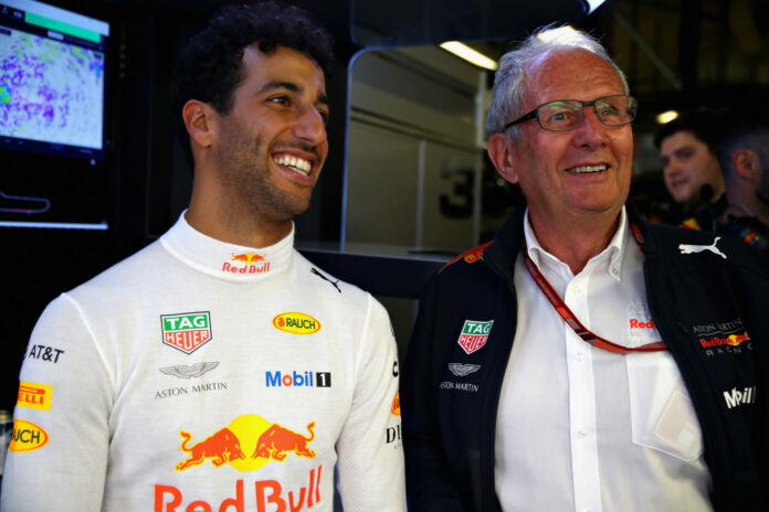 Daniel Ricciardo, Helmut Marko