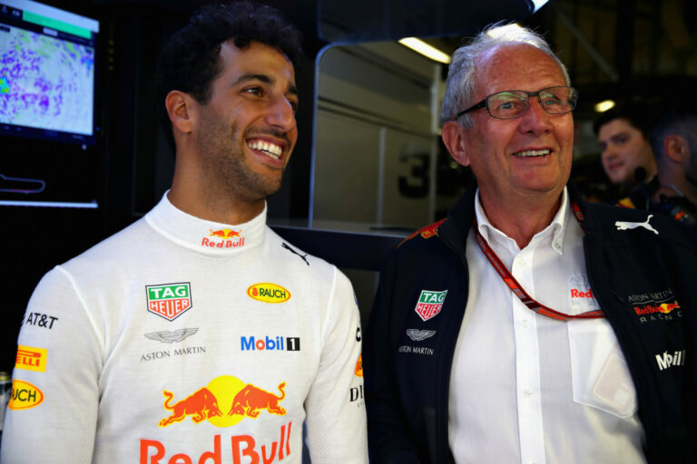Daniel Ricciardo, Helmut Marko