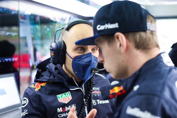 Gianpiero Lambiase, Max Verstappen, Red Bull
