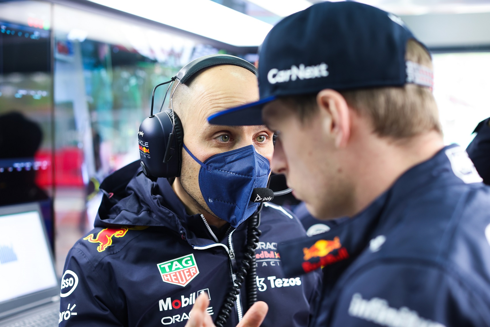 Gianpiero Lambiase, Max Verstappen, Red Bull