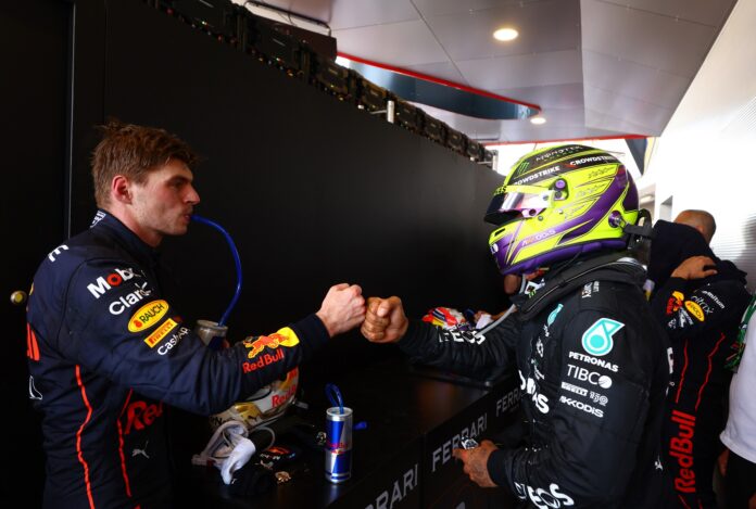 Max Verstappen, Lewis Hamilton