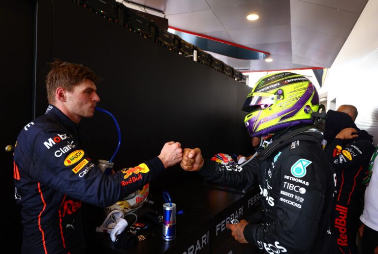 Max Verstappen, Lewis Hamilton