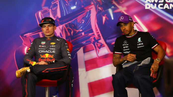 Lewis Hamilton, Max Verstappen, racingline.hu