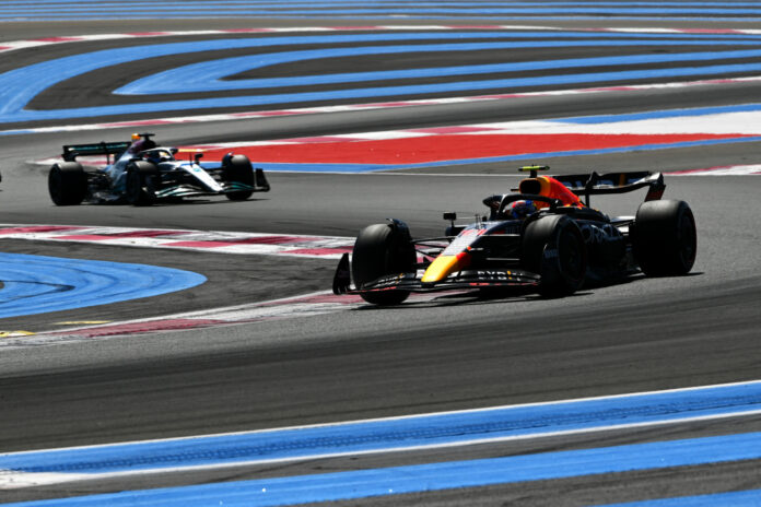 Sergio Pérez, Red Bull, George Russell, Mercedes, Francia Nagydíj