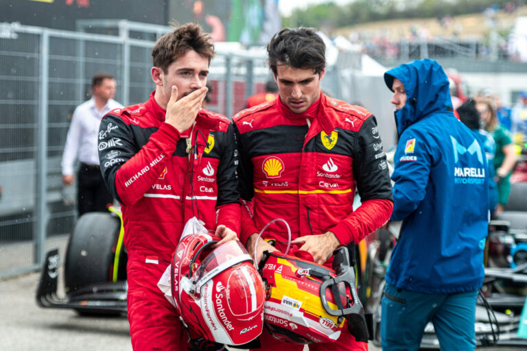 Charles Leclerc, Carlos Sainz, Ferrari