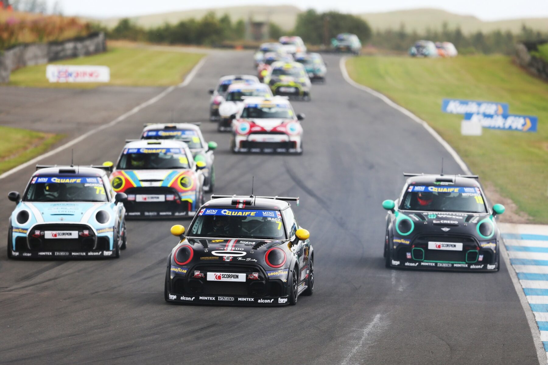 Rácz Geri, Knockhill, Mini Challenge