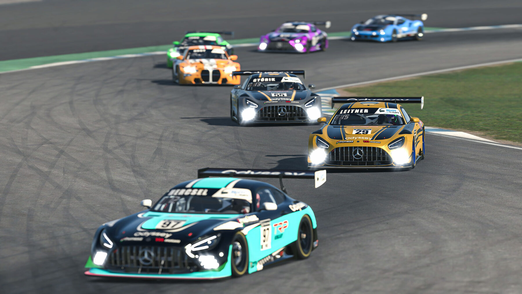 Leitner Norbert nagyszerűen hámozta át magát a mezőnyön, és ezzel bebiztosította csapatának a bajnoki címet