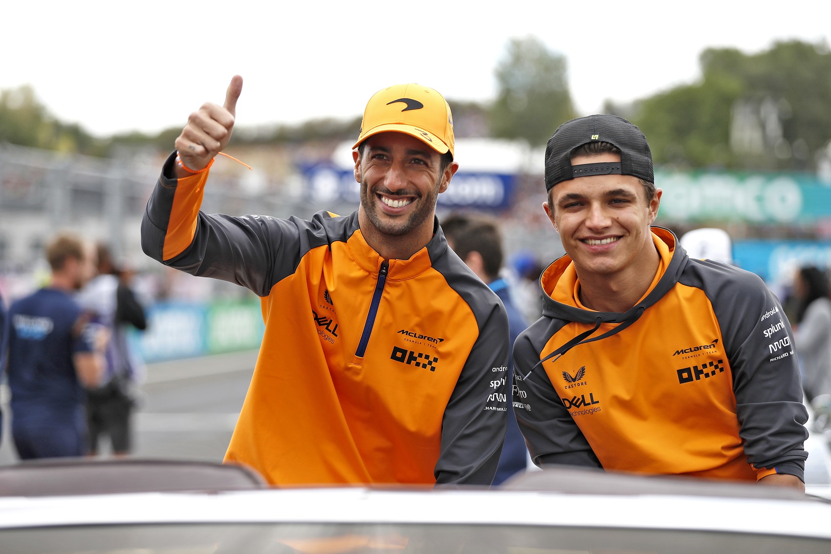 Lando Norris, Daniel Ricciardo