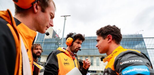 Lando Norris, Will Joseph, José Manuel Lopez, McLaren