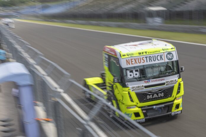 anthony janiec, lion truck racing