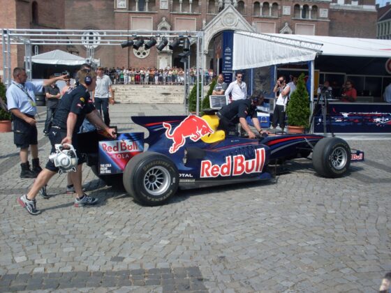 Sebastian Vettel 2009 Red Bull Street Parade, Szeged