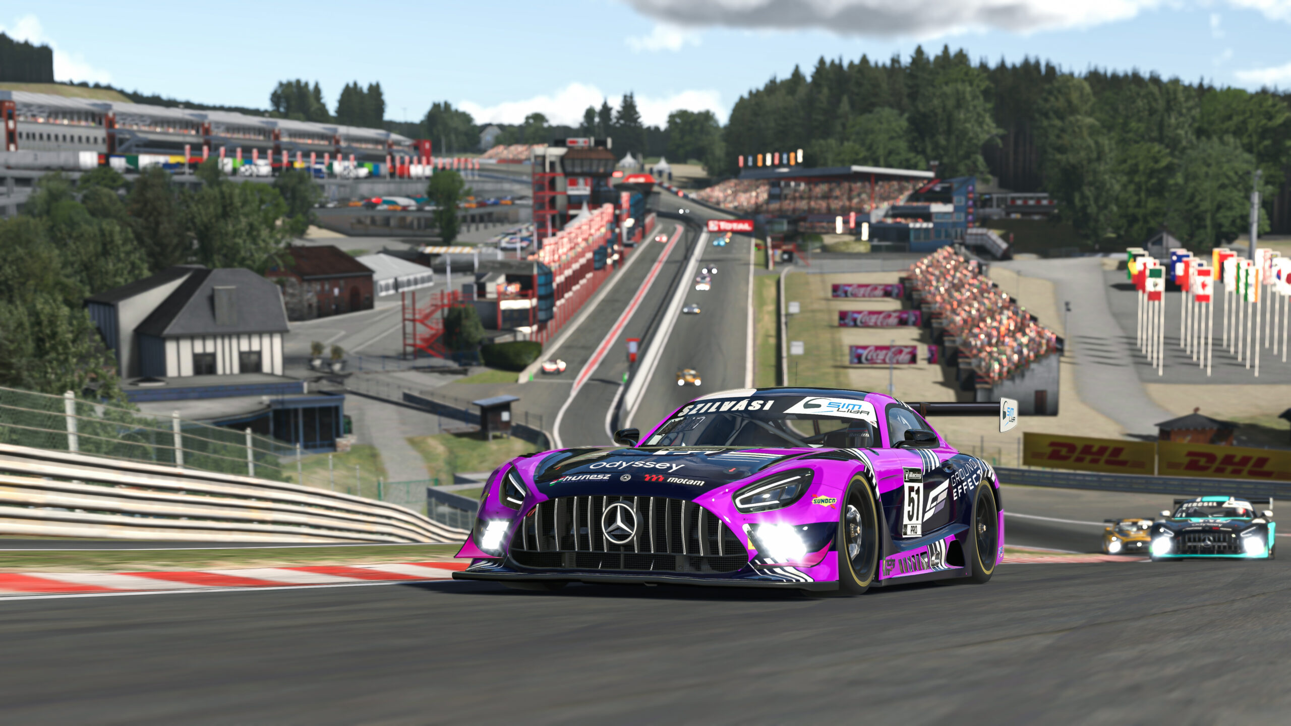 Kérhetek egy kis üzemanyagot? Ez történt a SIM Liga Spái futamán