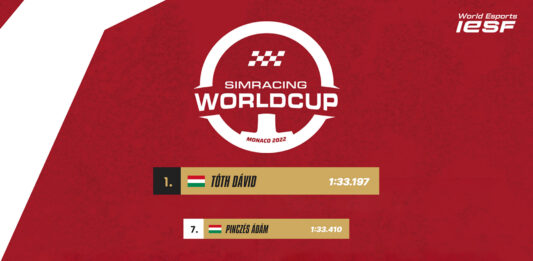 Monaco Sim Racing World Cup végeredmény