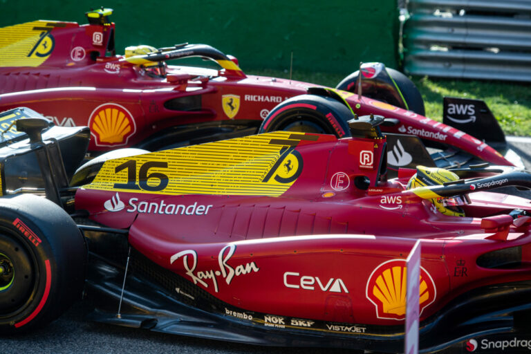 Carlos Sainz, Charles Leclerc, Ferrari