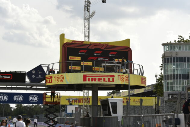 Podium, Monza