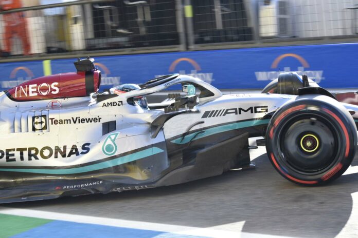 George Russell, Mercedes, F1