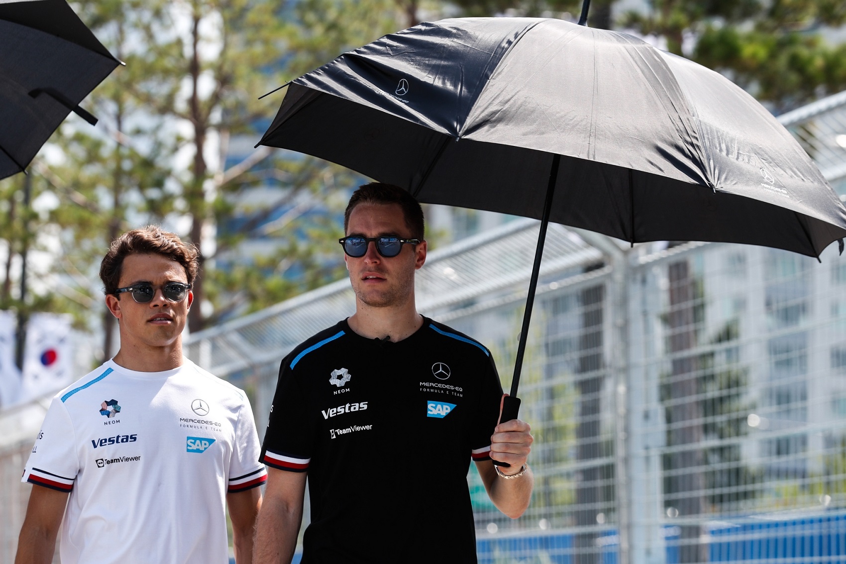 Nyck de Vries, Stoffel Vandoorne, Mercedes EQ, FE, Formula E