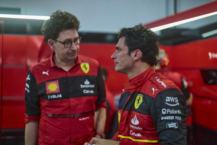 Mattia Binotto, Carlos Sainz