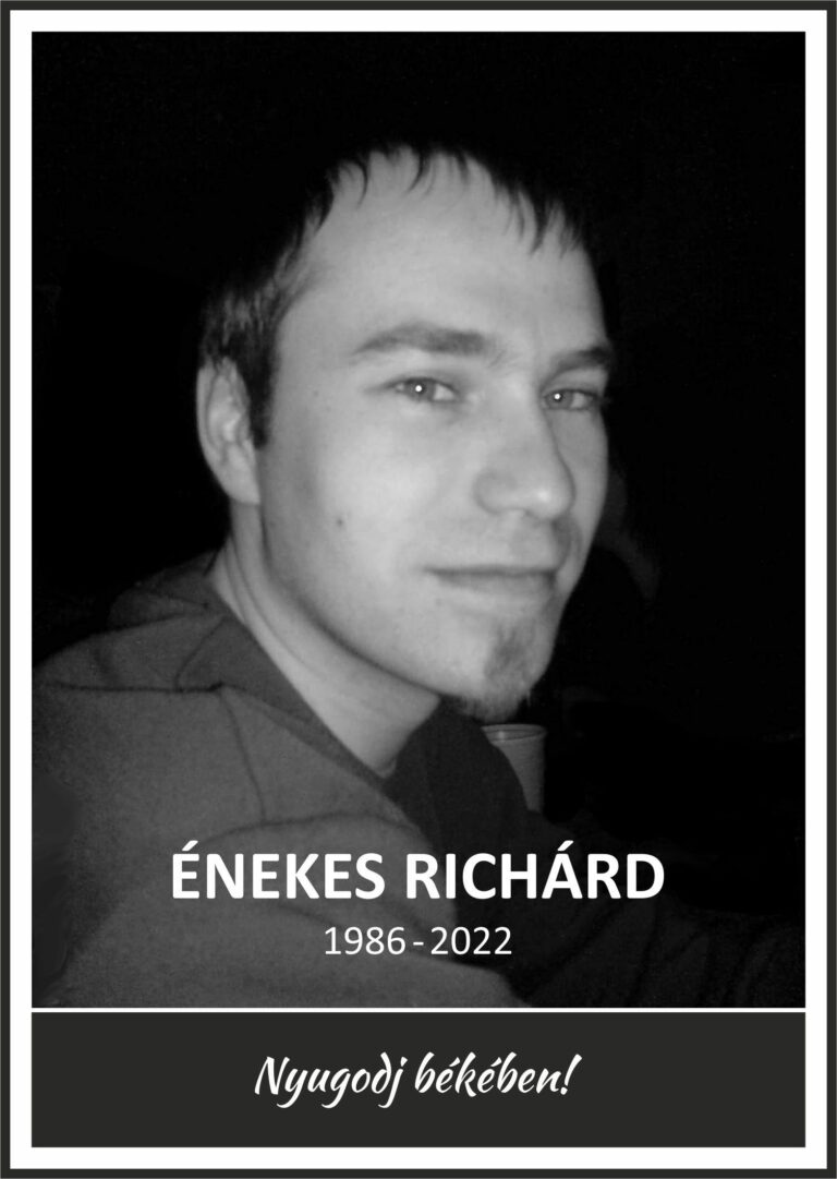 énekes richárd, tragédia