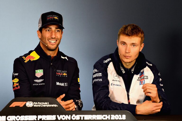 daniel ricciardo, sergey sirotkin, orosz