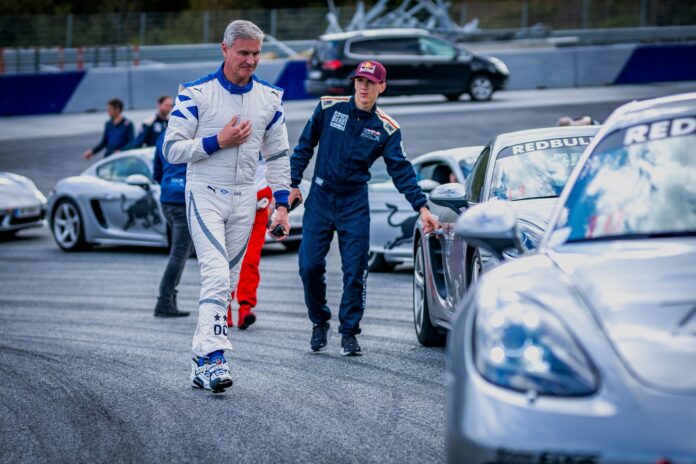 Maciej Janowski, davit coulthard, porsche