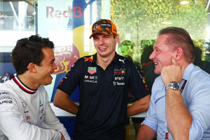 Nyck de Vries, Max Verstappen, Jos Verstappen