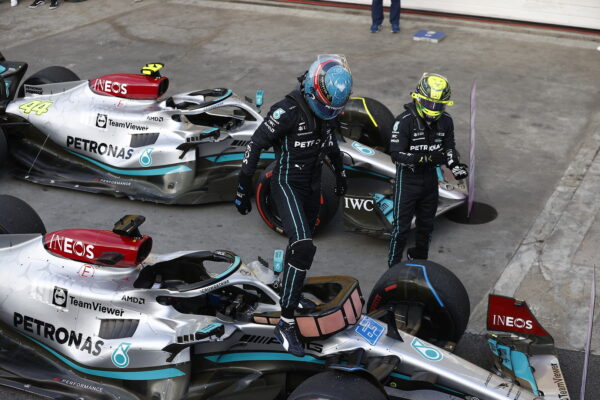 George Russell, Lewis Hamilton