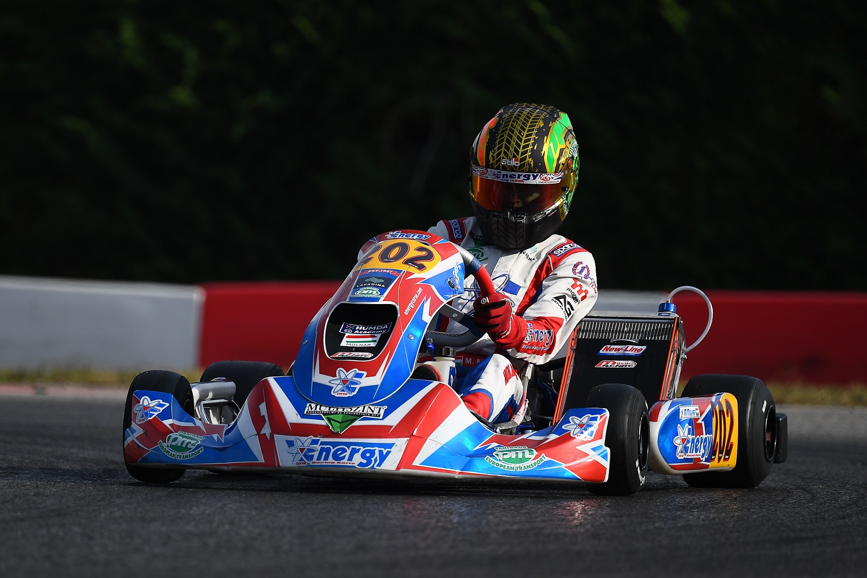 Láncszakadás sem akadályozta meg Molnár Martint, hogy elérje a célját