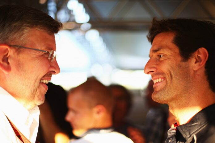 ross brawn, mark webber