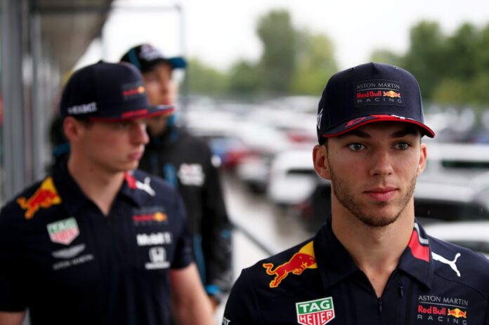 pierre gasly, max verstappen