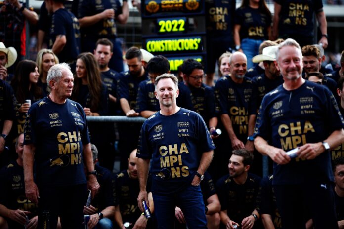 Helmut Marko, Christian Horner, Red Bull