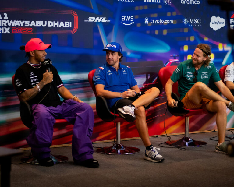 Lewis Hamilton, Fernando Alonso, Sebastian Vettel