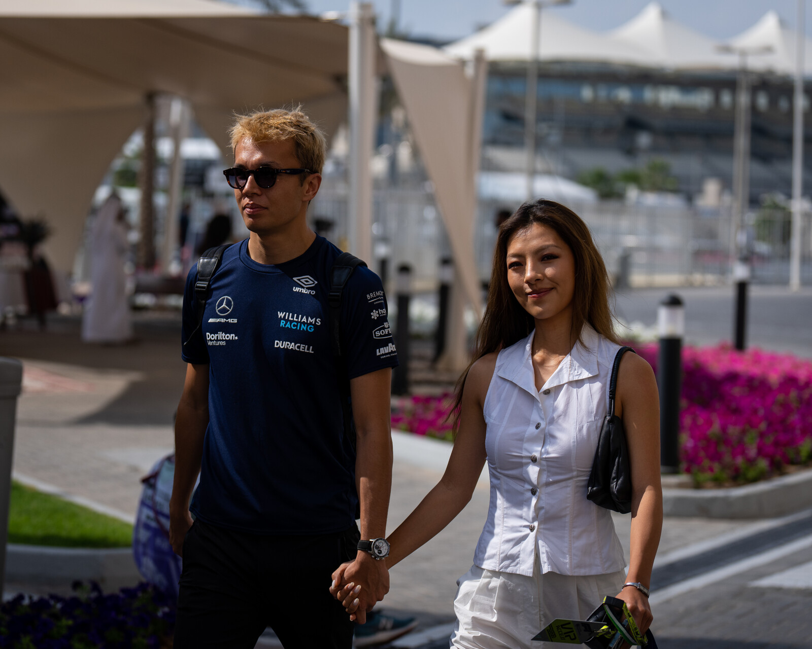 Alex Albon, Lily Muni He