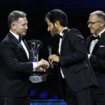 Christian Horner, Stefano Domenicalo, Mohammed ben Sulayem, FIA