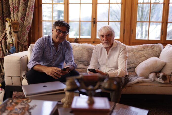 Bernie Ecclestone, Manish Pandey