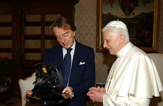 luca di montezemolo, XVI. Benedek pápa