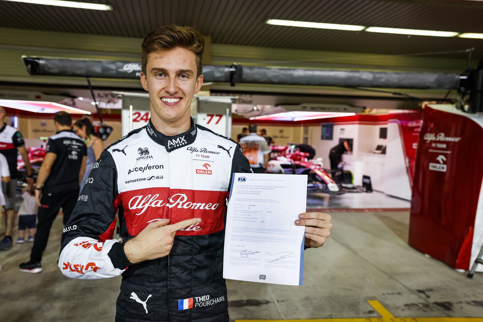Pourchaire F2-es bajnokként is ráfázott volna