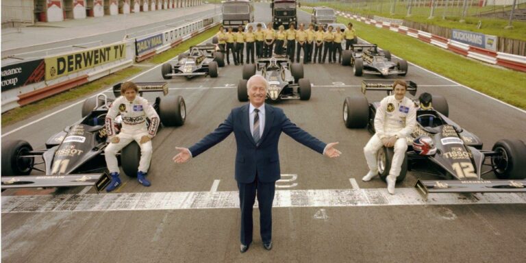 Colin Chapman, Team Lotus, Elio de Angelis, Nigel-Mansell