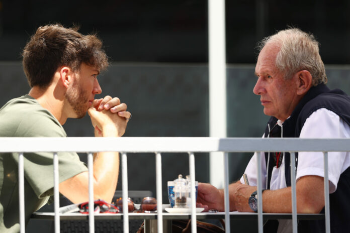 Pierre Gasly, Dr. Helmut Marko