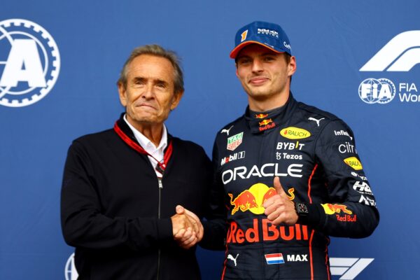 Jackie Ickx és Max Verstappen