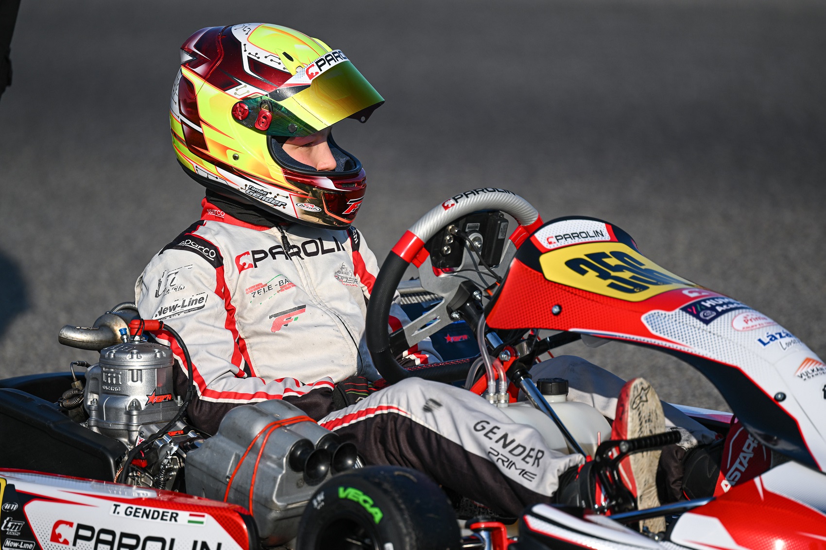 Előzésfesztivál Gender Tamás Juniortól a WSK-szezonnyitón