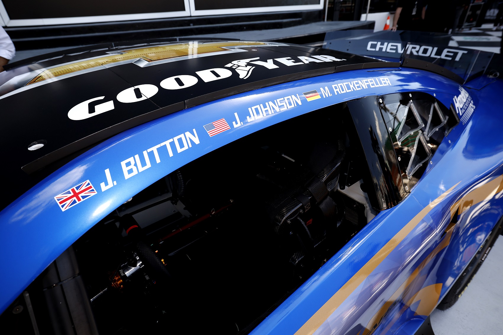 Így néz ki Buttonék NASCAR autója, amellyel Le Mansban indulnak idén